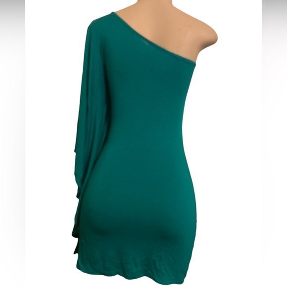 Express Green Teal One Arm Knit
Dress NEW without tag Size Xs - Picture 3 of 9